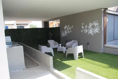 Area soggiorno di SandBeach Apartment