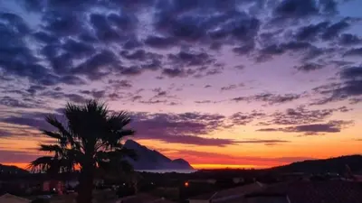 Paesaggio naturale nelle vicinanze dell'appartamento