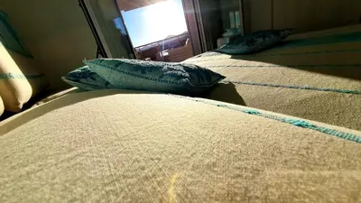Letto o letti in una camera di Appartamento Delfino Bianco