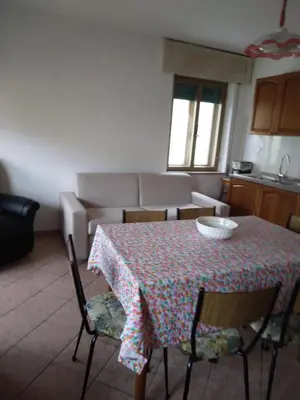 Area soggiorno di Dorgali Apartment La Marmora