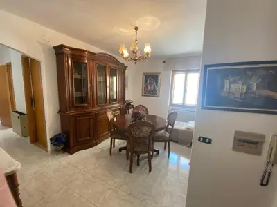 Area soggiorno di Dorgali Apartment La Marmora