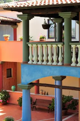 Balcone o terrazza di Hotel Su Lithu