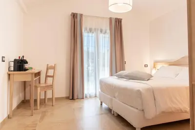 Letto o letti in una camera di MARISTESI
