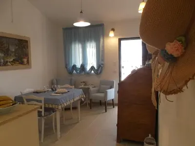 Area soggiorno di La Vela suite