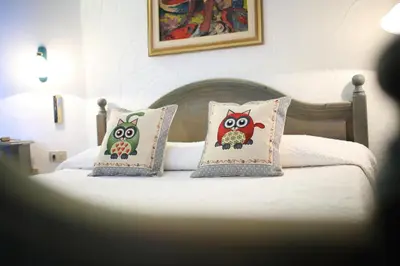 Letto o letti in una camera di Hotel Ristorante S'Astore