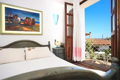 Letto o letti in una camera di Hotel Ristorante S'Astore