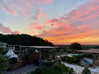 Paesaggio naturale nelle vicinanze della casa vacanze