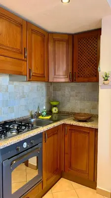 Cucina o angolo cottura di Casa Sofia vista porto