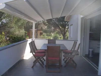 Balcone o terrazza di Holiday home in Orosei Nuoro Provinz 39543