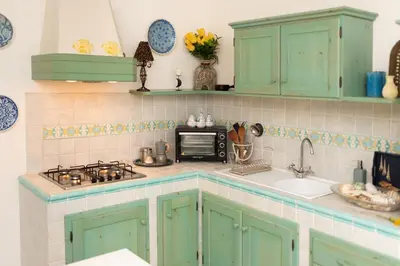 Cucina o angolo cottura di Cala Liberotto-Casa relax con veranda
