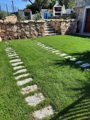 Giardino di ISS Travel, Sea View apartment Il Corbezzolo - ground floor with air-condition