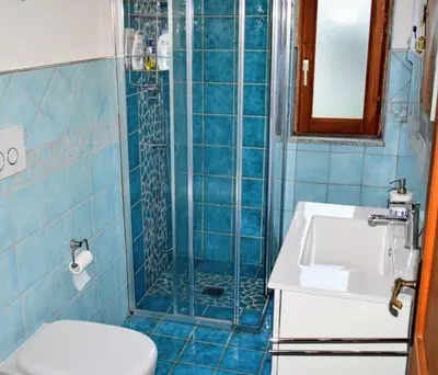 Bagno di ISS Travel, Sea View apartment Il Corbezzolo - ground floor with air-condition