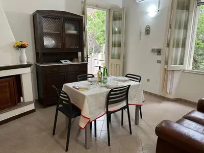 Area soggiorno di Gli ulivi -Appartamento al centro