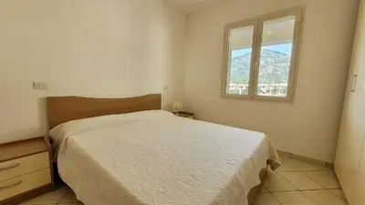 Letto o letti in una camera di Casa Boe