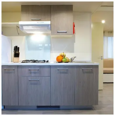 Cucina o angolo cottura di Camping Village Pedra e Cupa
