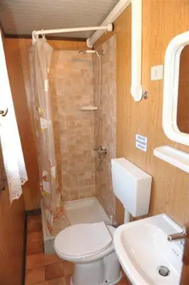 Bagno di Camping Village Pedra e Cupa