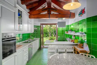 Cucina o angolo cottura di Villa Miramar