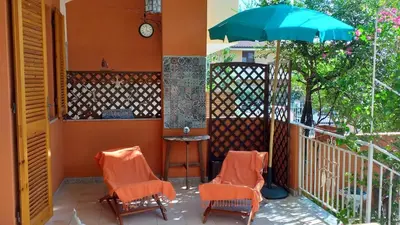 Balcone o terrazza di Casa a pochi passi dal mare