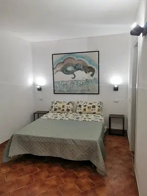 Letto o letti in una camera di Appartamento Sole