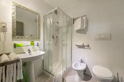 Bagno di Hotel Residence Hibiscus