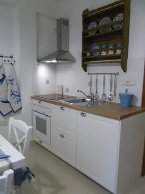 Cucina o angolo cottura di L'Ancora suite
