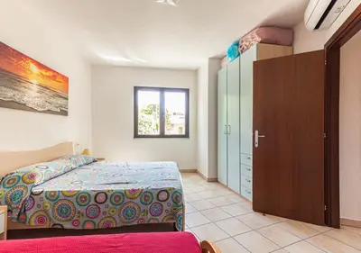 Letto o letti in una camera di Comodità di una recente costruzione con posto auto