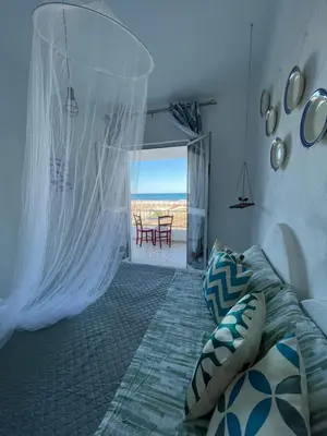 Letto o letti in una camera di Casa Vacanze Profumo di Mare