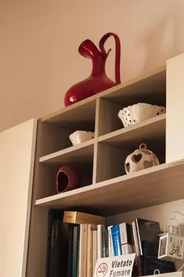 Biblioteca nella casa vacanze