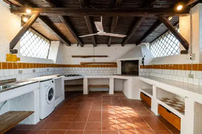 Cucina o angolo cottura di Villa Bay Pine - Klodge