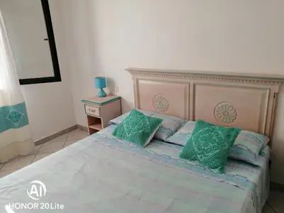 Letto o letti in una camera di Casa Giulia