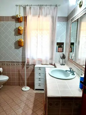 Bagno di Amazing house 10 min by car from the beach