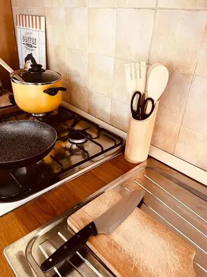 Cucina o angolo cottura di La Casa di Gió in Centro