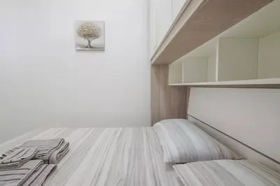 Letto o letti in una camera di Saint Simplicio House
