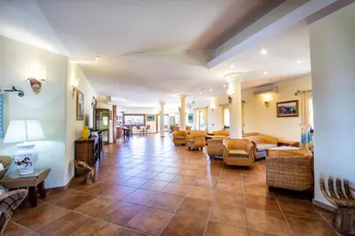 Area soggiorno di Hotel Costa Caddu
