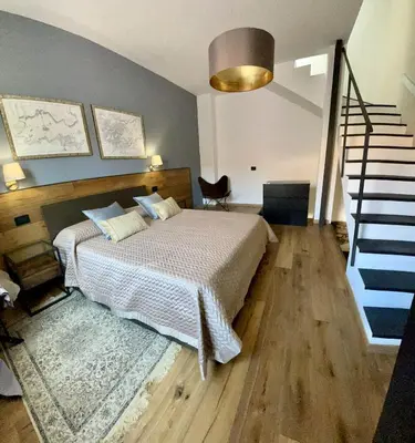 Letto o letti in una camera di Suite 29A Olbia Center