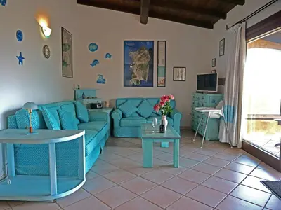TV o dispositivi per l'intrattenimento presso Vista sul mare e tavolara BudoniAffitti