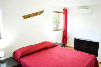 Letto o letti in una camera di Appartamento Orticello