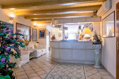 Hall o reception di Hotel Cavour