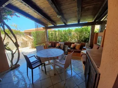 Balcone o terrazza di CASA SIBILLA bi-locale con terrazza a 60 metri dal mare