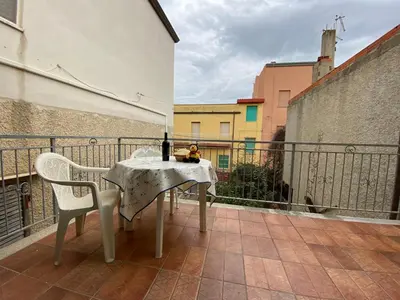 Balcone o terrazza di Apartment Blue House by Interhome