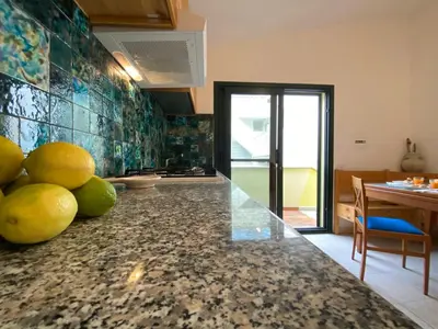 Cucina o angolo cottura di Apartment Blue House by Interhome