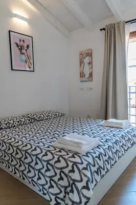 Letto o letti in una camera di Waterfront apartment Olbia