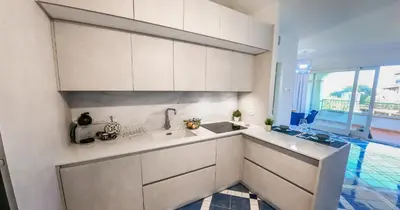 Cucina o angolo cottura di Acqua Marina Apartment