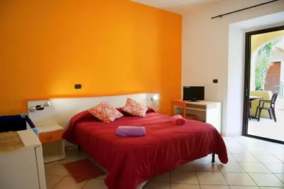 Letto o letti in una camera di Affittacamere Casa del Sole