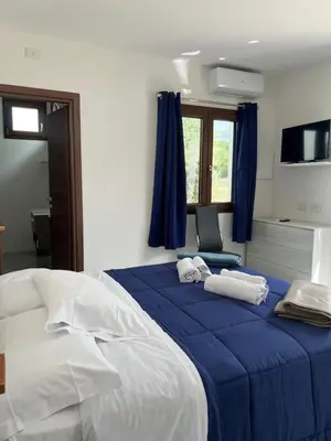 Letto o letti in una camera di LA CROISETTE Agriturismo - Farmhouse
