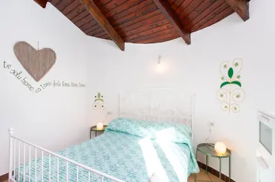 Letto o letti in una camera di Villa Smeralda