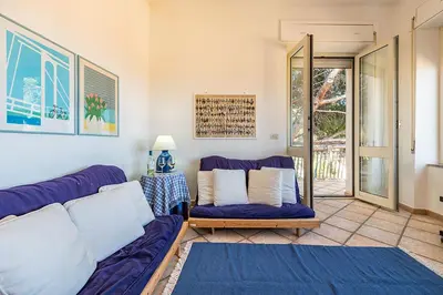 Area soggiorno di Holiday home in Cala Gonone Nuoro Provinz 40363