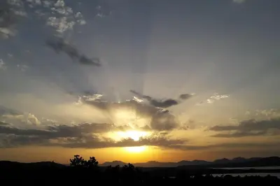 Paesaggio naturale nelle vicinanze della casa vacanze