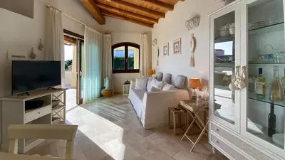 TV o dispositivi per l'intrattenimento presso Villa Dalia Punta Molara San Teodoro