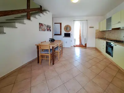 Cucina o angolo cottura di Appartamento Residenziale Trilocale Aresula San Teodoro